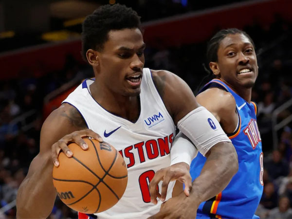 Hasil NBA: Detroit Pistons Permalukan Oklahoma City Thunder 120-104 ...