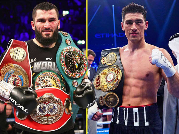 Artur Beterbiev (kiri) dan Dmitry Bivol. (Foto: TalkSport)