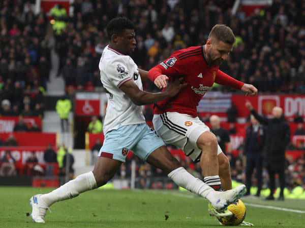 Hasil Pertandingan Premier League Manchester United West Ham