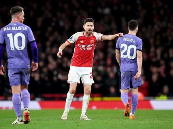 Jorginho menginspirasi kemenangan Arsenal atas Liverpool