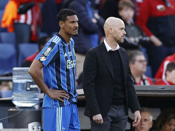 Sebastien Haller dan Erik ten Hag