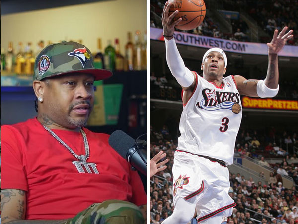 Keahlian mencetak poin Allen Iverson, digabungkan dengan gaya permainan yang lebih terbuka saat ini, mendukung klaimnya. (Foto: AP)