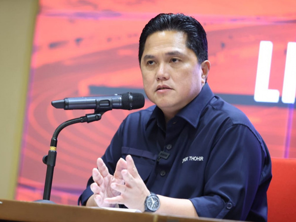 Ketua Umum PSSI, Erick Thohir sambut kehadiran 3 tim promosi untuk Liga 1 musim depan