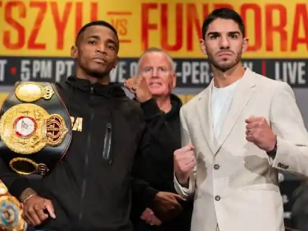 Michael Zerafa (kanan) dan Erislandy Lara. (Foto: Ring TV)