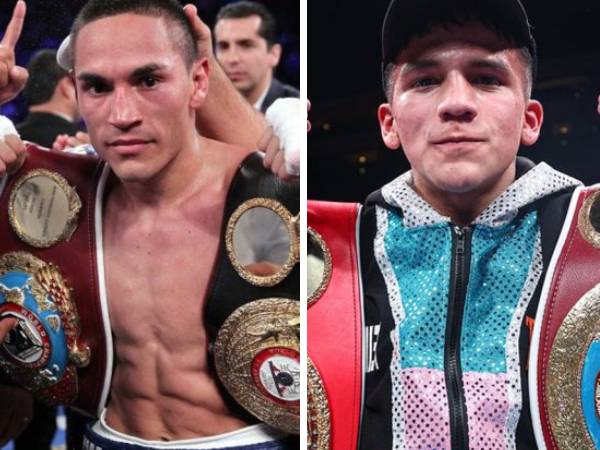 Juan Francisco Estrada (kiri) dan Jesse Rodriguez. (Foto: Ring TV)