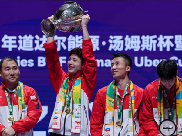 China Ulangi Sejarah 38 Tahun Lalu Kalahkan Indonesia di Final Piala Thomas & Uber