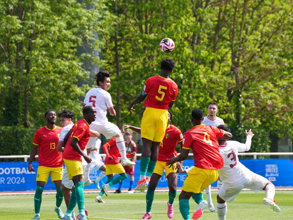 Timnas Indonesia U-23 takluk dari Guinea U-23