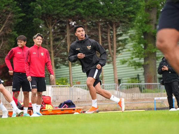 Persiapan timnas Indonesia u-23 jelang menghadapi Guinea u-23