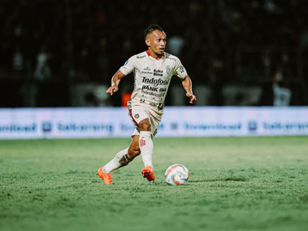 Winger Bali United, Irfan Jaya siap hadapi Persib Bandung