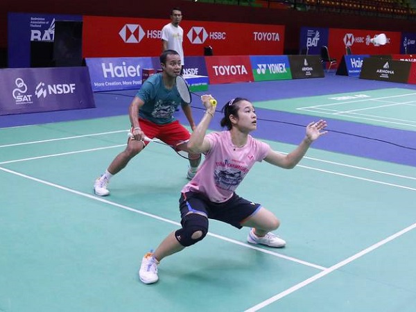 Jelang Thailand Open, Skuad Ganda Campuran Indonesia Adaptasi Venue Pertandingan