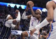 Playoff NBA: OKC Thunder Hentikan Dallas Mavericks 100-96, Skor Imbang 2-2