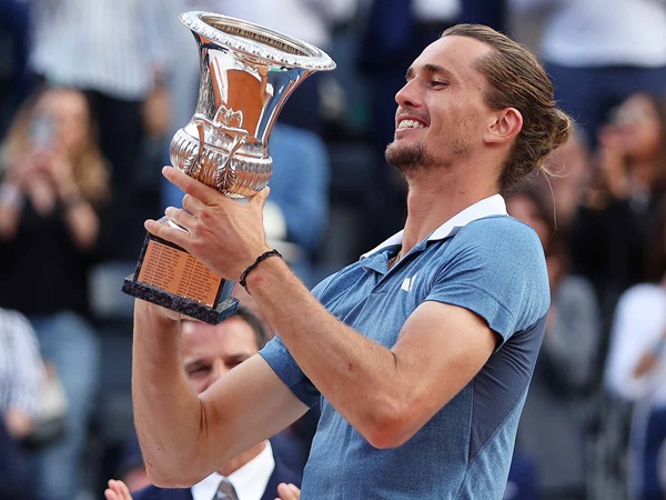 Alexander Zverev Amankan Gelar Masters Keenam Dalam Karier Di Roma