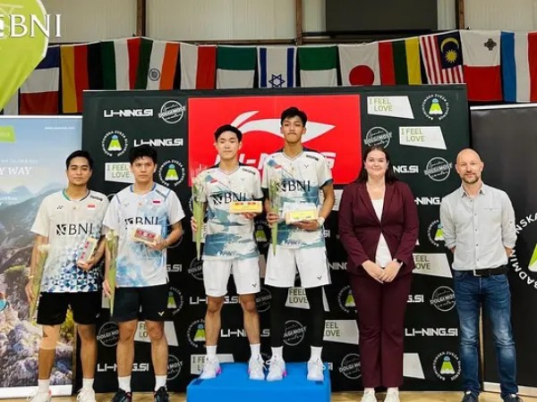 Kalahkan Rahmat/Yere, Farizi/Joaquin Juara Slovenia Open 2024