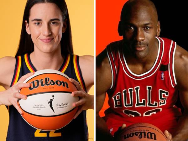 Sebelum Caitlin Clark, Wilson mengeluarkan bola basket edisi terbatas untuk legenda NBA Michael Jordan. (Foto: Wilson)