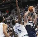 Playoff NBA: Dallas Mavericks Tundukkan Timberwolves 108-105, Unggul 1-0