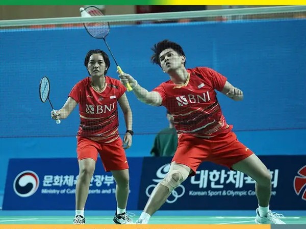 Kalahkan Jerman, Adnan/Nita ke 16 Besar Indonesia Open 2024