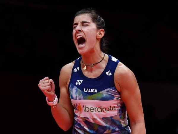 Kalahkan Han Yue, Carolina Marin Pijak Semifinal Indonesia Open 2024