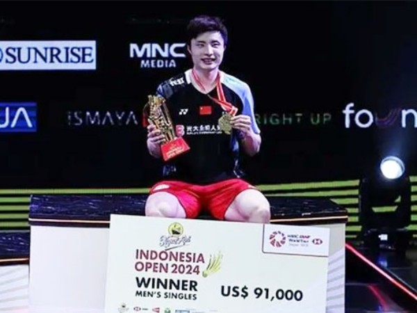 Menangi Indonesia Open, Shi Yuqi Akan Naik ke Peringkat 1 Dunia Pekan Ini
