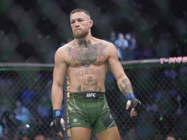 Ini pertama kalinya dalam karier UFC Conor McGregor yang panjang, ia menarik diri dari pertarungan dengan alasan apapun. (Foto: AP)