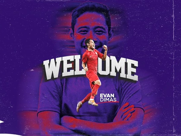 Evan Dimas jadi rekrutan pertama Persik Kediri/foto dok Persik Kediri