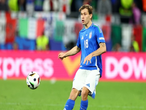 Nicolo Barella bakal diubah perannya oleh Luciano Spalletti, untuk laga Timnas Italia vs Spanyol di matchday kedua babak grup EURO 2024 (21/6) / via Getty Images