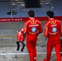 Charles Leclerc Kesal Dengan Manuver Carlos Sainz Jr di GP Spanyol