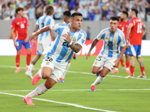 Gol Lautaro Martinez Antar Argentina ke Perempat Final Copa America 2024