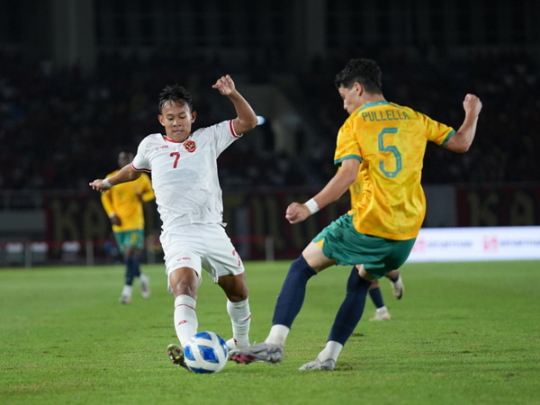 Laga timnas Indonesia U-16 kontra Australia U-16