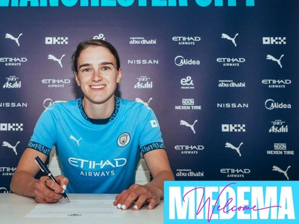 Tinggalkan Arsenal, Vivianne Miedema Resmi Bergabung dengan Manchester City