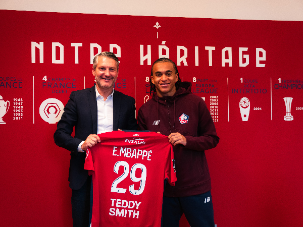 Ethan Mbappe resmi bergabung Lille OSC