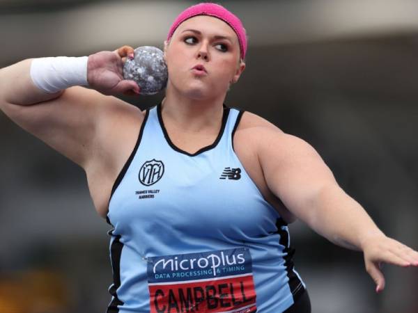 Amelia Campbell dinilai tidak memenuhi standar yang ditetapkan oleh UK Athletics yang didasarkan pada potensi finis di posisi delapan besar. (Foto: Reuters)