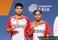 Darren/Bernadine Runner-up Kejuaraan Asia Junior 2024