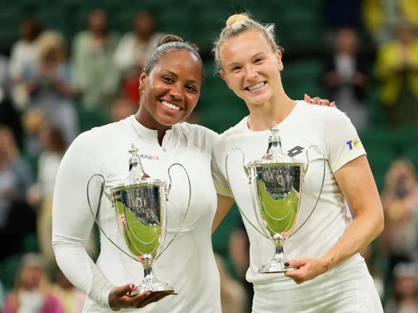 Hasil Wimbledon: Katerina Siniakova Dan Taylor Townsend Angkat Trofi Kemenangan