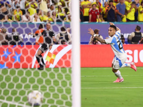 Lautaro Martinez Antar Argentina Juara Copa America ke-16