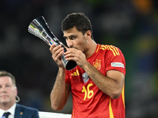 Rodri dinobatkan sebagai pemain terbaik Euro 2024