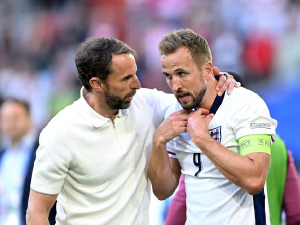 Gareth Southgate dan Harry Kane