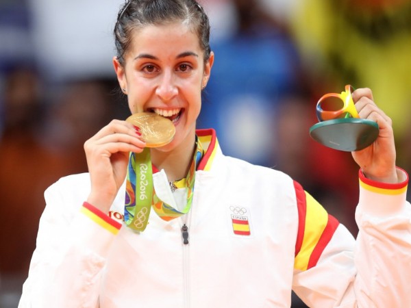 Jelang Olimpiade Paris, Momen Spesial Carolina Marin di Rio