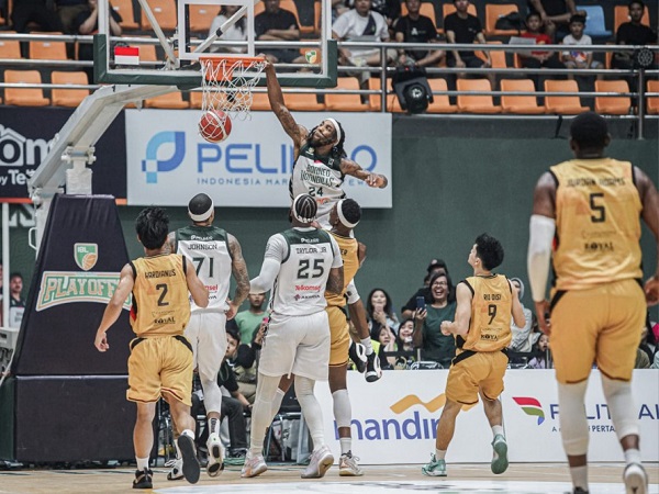 Borneo Hornbills puas bisa kejutkan Dewa United Banten di Game 1.