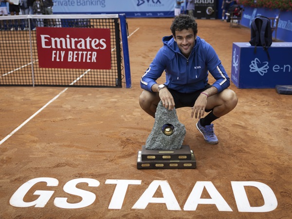 Temukan Energi Yang Tepat, Matteo Berrettini Angkat Gelar Kedua Di Gstaad