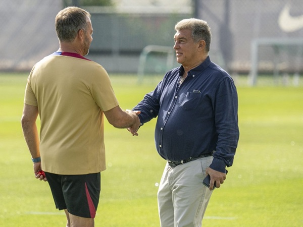 Joan Laporta Yakin dengan Kemampuan Hansi Flick