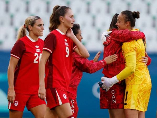 Kanada memenangkan pertandingan pembuka namun harus memenangkan kedua pertandingan penyisihan grup yang tersisa untuk tetap bertahan di Olimpiade 2024. (Foto: Reuters)