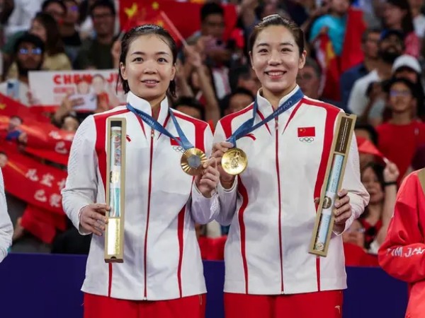 Chen Qingchen Jia Yifan Kampiun Ganda Putri Olimpiade Paris 2024