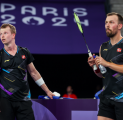 Kim Astrup/Anders Rasmussen Posisi Empat Olimpiade Paris 2024