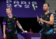 Kim Astrup/Anders Rasmussen Posisi Empat Olimpiade Paris 2024