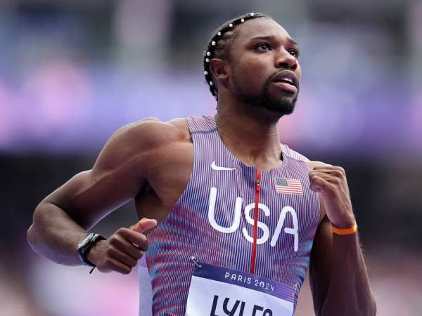 Noah Lyles merebut dua gelar juara dunia 200 meter terakhir. (Foto: AP)