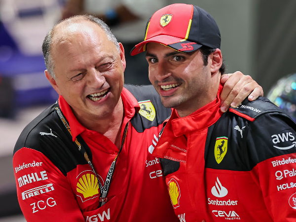 Fred Vasseur dan Carlons Sainz