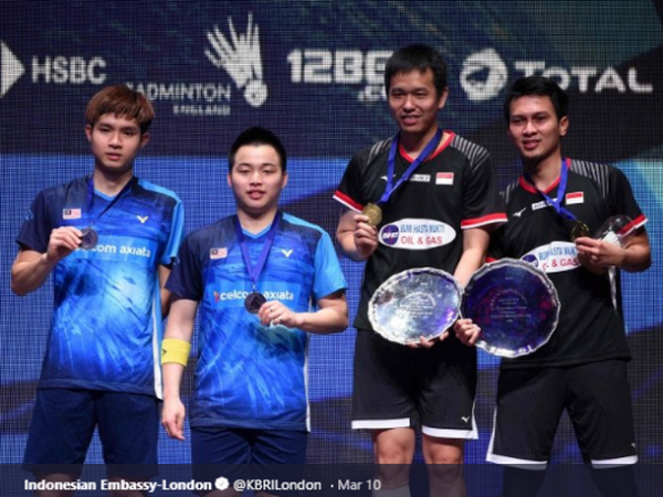 Aaron/Wooi Yik Ingin Ikuti Jejak Ahsan/Hendra, Tetap Kompetitif di Usia Senja