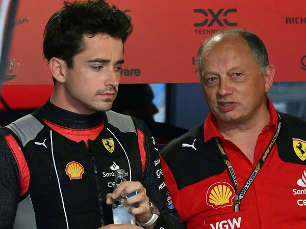 Fred Vasseur dapat pujian besar dari Charles Leclerc.