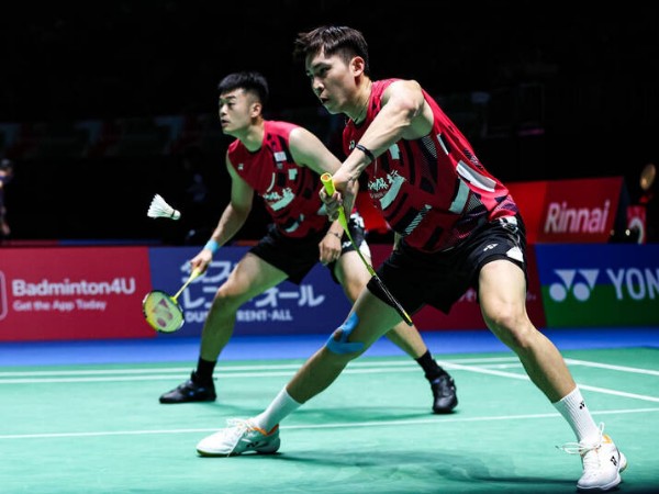 Sikat Hoki/Kobayashi, Wang Chi Lin/Chiu Hsiang Chieh ke 16 Besar Japan Open 2024