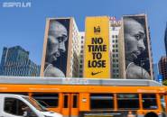 Los Angeles Lakers Mulai Pajang Mural Kobe Bryant Jelang Olimpiade